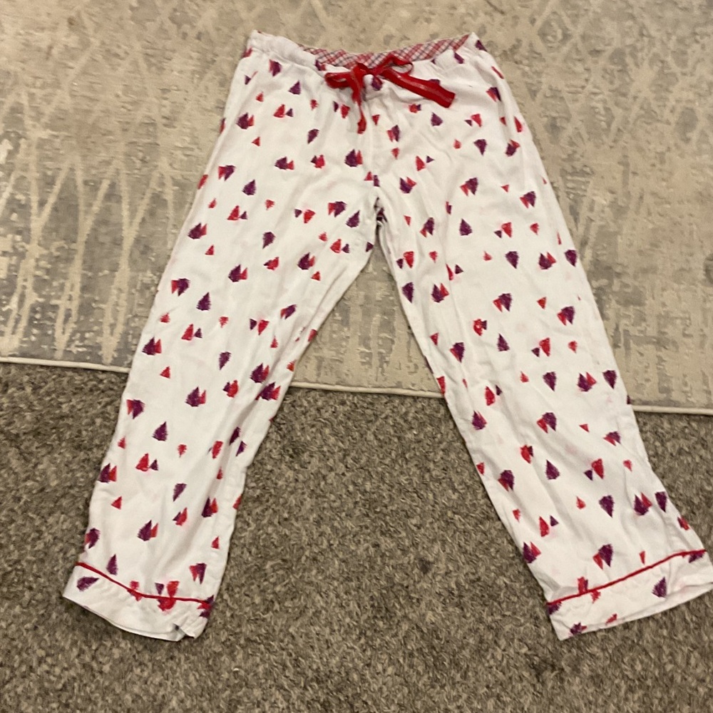 Faded Glory Kids Pajama Bottoms with Red and Purple Accents